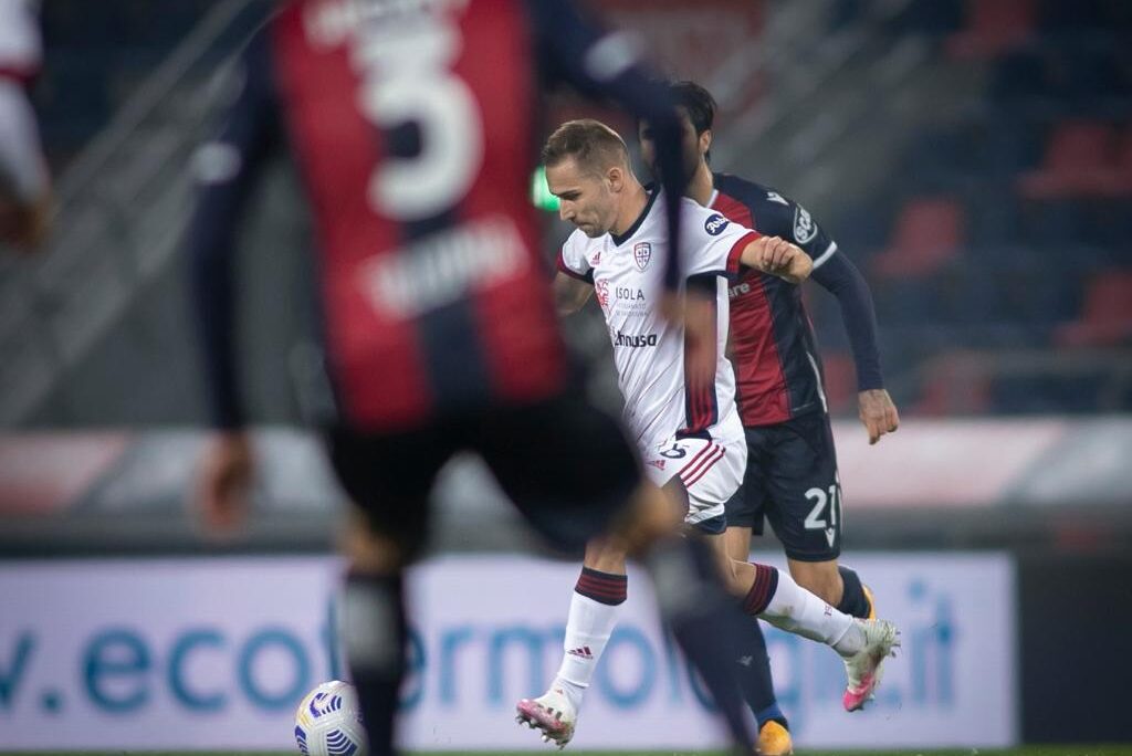 Serie A, sconfitta per Rog: Bologna v Cagliari 3-2