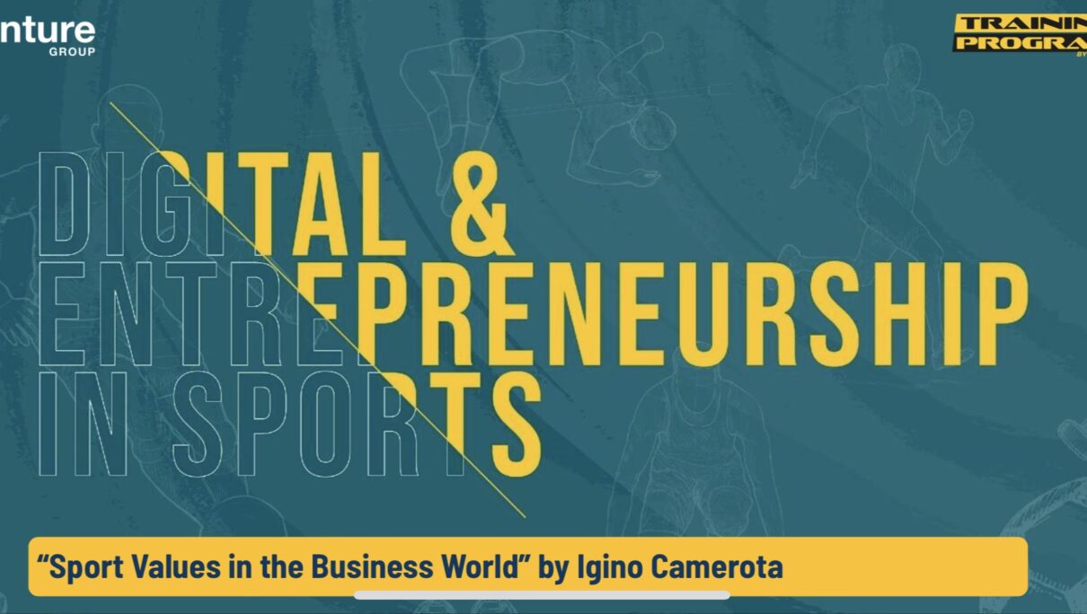 Igino Camerota, con Beclay, al “Digital & Entrepreneurship in Sports” di LVenture